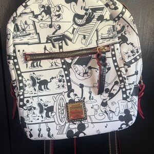 Dooney & Bourke Steamboat Willie Mickey Backpack